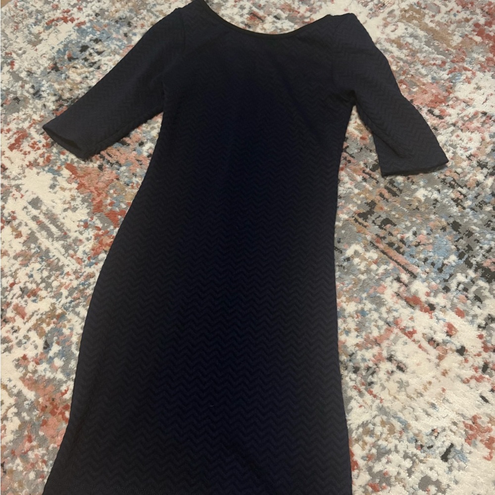 Wet Seal Black Long Sleeve Dress